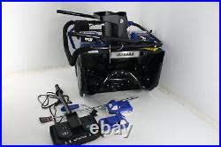 SEE NOTE Snow Joe 24v-x2-sb18 18 Inch Cordless Snow Blower Kit w Charger Battery