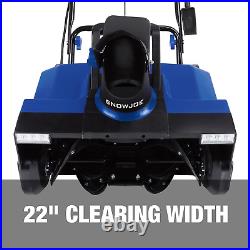 SJ627E Electric Walk-Behind Snow Blower With Dual LED Lights, 22-Inch, 15-Amp