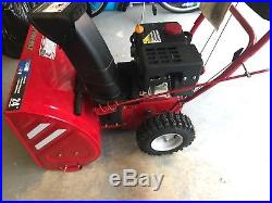 SNOW BLOWER Troy-Built Storm 2410 like new