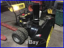 STANLEY 45SS 45-Inch Commercial 420cc Electric Start 2-Stage Gas Snow Blower