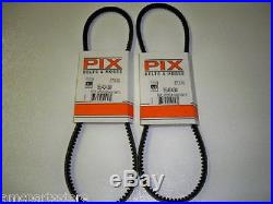 Set of Two, Pix Belts Made With Kevlar Replace MTD Belt 754-0430A, 954-0430B