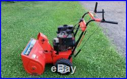 Simplicity 7hp 24 inch cut Snowblower with Electric Start