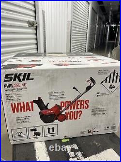 Skil SB2001C-10 PWRCore 40 20 Cordless Single Stage Snow Blower Kit (6 Ah) New