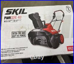 Skil SB2001C-10 PWRCore 40 20 Cordless Single Stage Snow Blower Kit (6 Ah) New