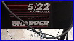 Snapper 22 inch, 5hp snowblower