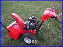 Snapper 27 Inch 2 Stage Snow Blower 11.5HP Electric Start Lights Just Serviced