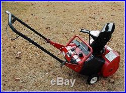 Snapper 3203E 20 3 Hp Single Stage Snow Thrower Snowblower