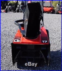 Snapper LE3170R Single Stage Snowblower 17 Clearing Width