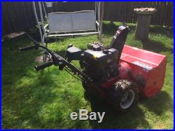 Snapper snow thrower two stage 30 auger 11HP Tecumseh engine withelectric start