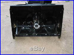 Sno-Tek 24E Snow Blower pull/electric start 2 stage gas (30 hours used)