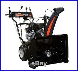 Sno-Tek 24 in. 2-Stage Electric Start Gas Snow Blower Outdoor Tool Equipment