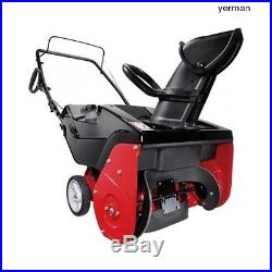 Snow Blower 21 Single Stage Engine Gas Cycle Thrower Fully Assembled Sturdy New
