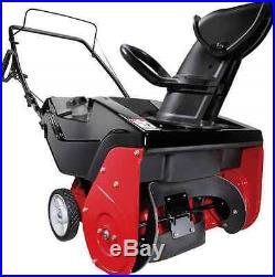 Snow Blower Gas Powered 21-Inch Single Stage 4-Cycle Thrower New