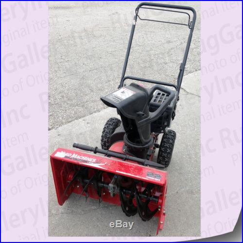 Snow Blower MTD Yard Machines 22 179cc Two-Stage Gas Self-Propelled 31A-3CAD752