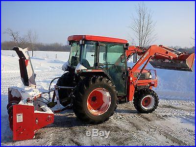 Snow Blower, Tractor, Bucket