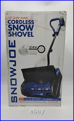 Snow Joe 24V-SS13-XR 24V IONMAX 13-Inch 5-Ah Cordless Snow Shovel Kit NEW