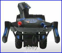 Snow Joe ION8024-XR 24In 80V Cordless Two Stage Snow Blower Blue
