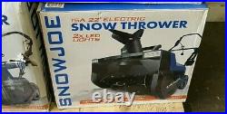 Snow Joe SJ627E Electric Snow Thrower 22-Inch 15-Amp with Dual LED Lights