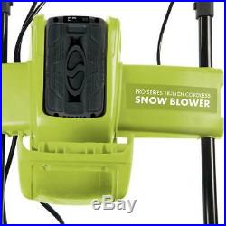 Snow Joe iON18SB-PRO-GRN Cordless Snowblower 40V 5.0-Ah 18-Inch