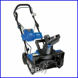 Snow Joe iON Cordless Single Stage Snow Thrower with Blue