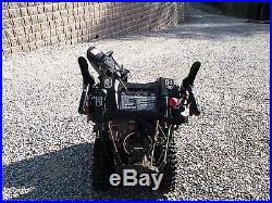Snow Thrower 27, 2-Stage Electric Start Poulan Snowblower excellent condition