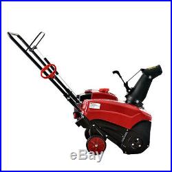 Snow Thrower/Blower 18-inch 87 cc Single-Stage Electric Start Gas Amico Power