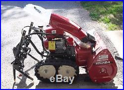 Snow Thrower by Honda HS724 24 Wide Track Drive Two Stage Blower