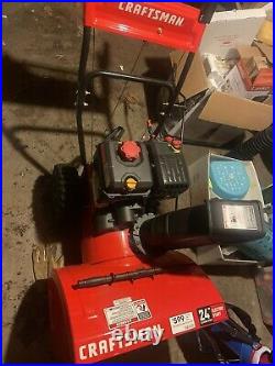 Snow blower gas used