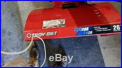 Snow blowers used, Troy Built, 26 Inch