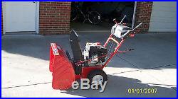 Snowblower, TROY BILT 2 STAGE 179cc OHV with Electric Start