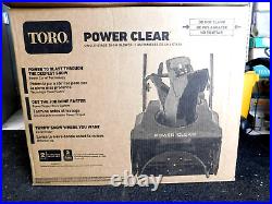 TORO 38753 21 Power Clear 721 E Snow Blower 212cc Single-Stage Self Propelled