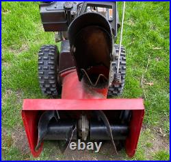 TORO 521 Snow blower thrower 3 Speed +R, replaced carb, belts, spare skid plates