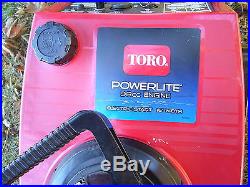 TORO CCR POWERLITE-E SNOWTHROWER / SNOW BLOWER, ELECTRIC & PULL START