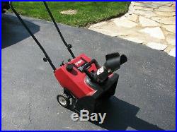 TORO CCR Powerlite-E 3-Horse Power Snow Thrower Blower Electric and Pull Start