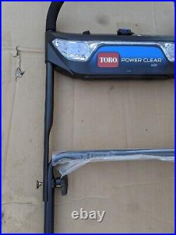 TORO OEM Upper & Middle Handle Assembly 39901 Power Clear 60v e21 Snow Blower