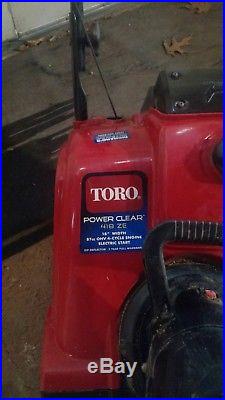 TORO Power Clear 418 ZR Snow Thrower Blower