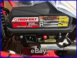 TROY-BILT 24-INCH 2-STAGE GAS SNOW THROWER 208CC 4-CYCLE OHM with ELECTRIC START