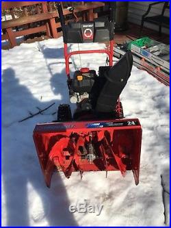 TROY-BILT Storm 2410 Snow Thrower 24 Two-Stage Snow Thrower -, Electric Start