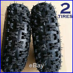TWO 4.10-6 Snow Blower thrower TIREs Americana 410-6 4.10x6 410x6 A398 Snow Pro