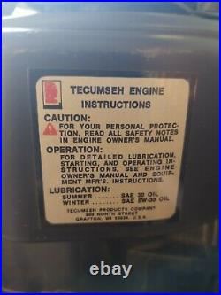 Tecumseh 3.5 hp engine