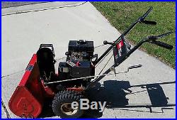 Toro 2 stage 22 gas snow blower with electric start