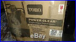 Toro 38744 21 Snow Blower model 721QZE electric start gas power self propelled
