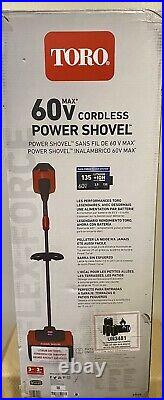 Toro-60v Max Cordless Power Shovel With Battery And Charger39909