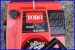 Toro CCR2000 Snow Blower, 4.5hp Engine