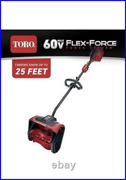 Toro Electric Snow Shovel 60V Cordless Adjustable Handle Height 2.5Ah battery