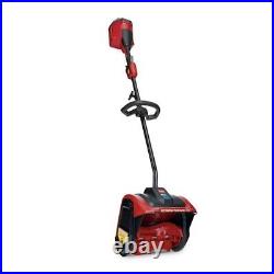 Toro Electric Snow Shovel Battery Cordless 60-Volt 12-Inch Red Tool Only Used