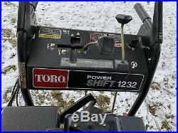 Toro PowerMax 12Hp 32 INCH Snowblower POWERSHIFT 1232 Electric Start