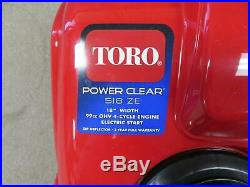 Toro Power Clear 518 ZE 18 in. Single-Stage Gas Snow Blower