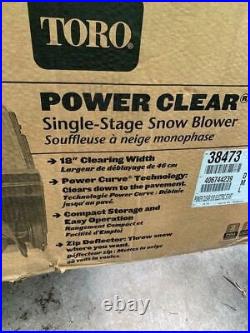Toro Power Clear 518 ZE Snow Blower 38473