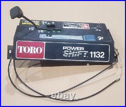 Toro Powershift 1132 Control Panel and Traction Drive Shifter Assembly
